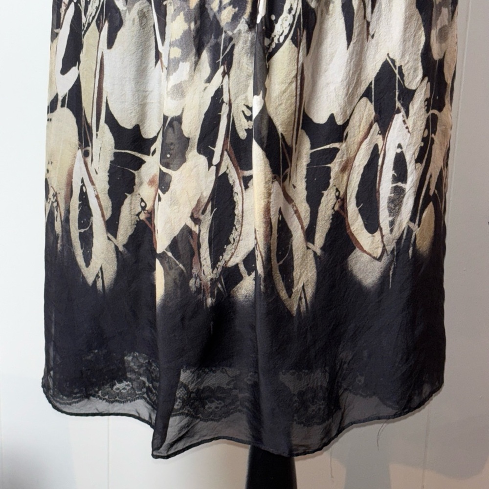 Zara Basic Black Classy Comfortable Midi Large Ch… - image 6